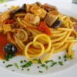 spaghetti pesce spada olive