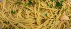 aglio olio e peperoncino