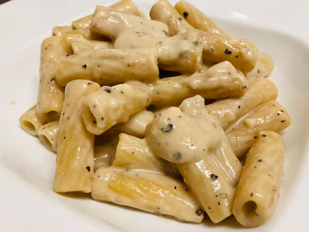 cacio e pepe al forno