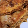 parmigiana di melanzane indorate e fritte