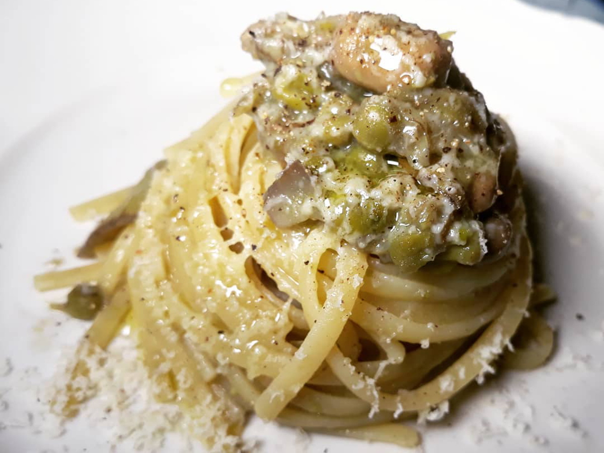 pasta con la frittedda
