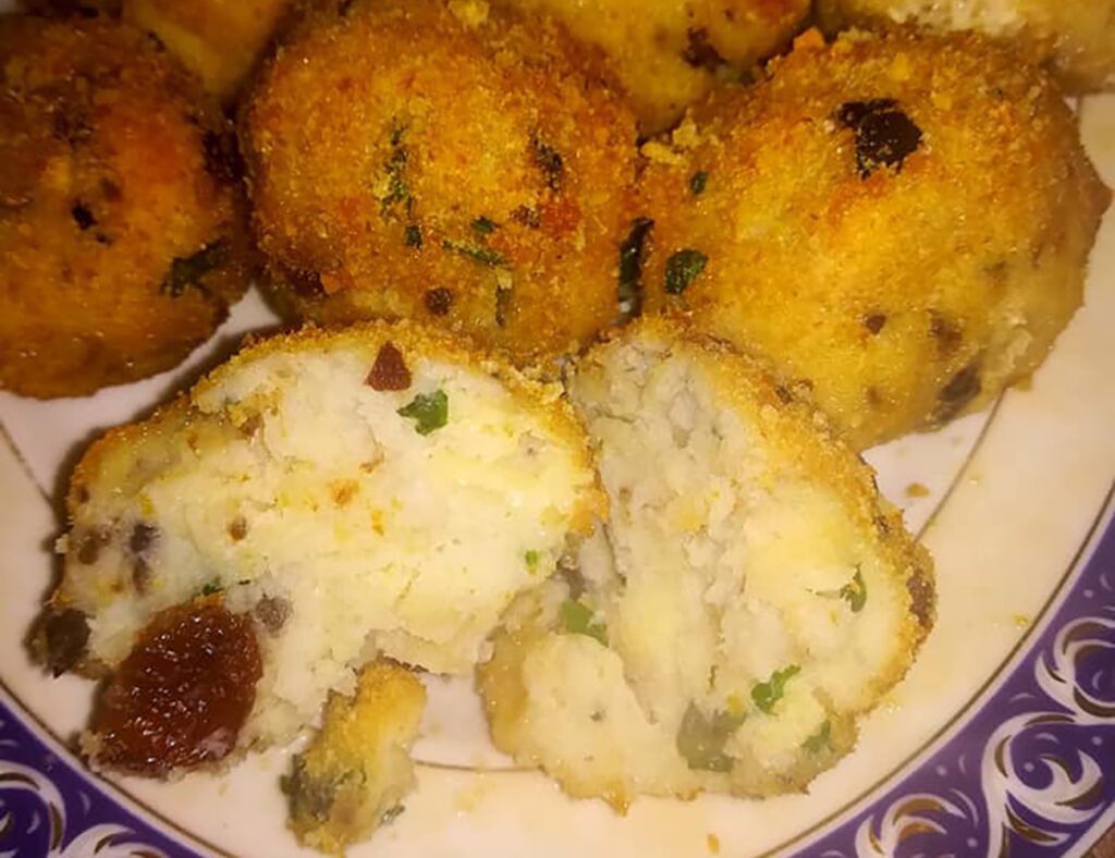 polpette di pesce