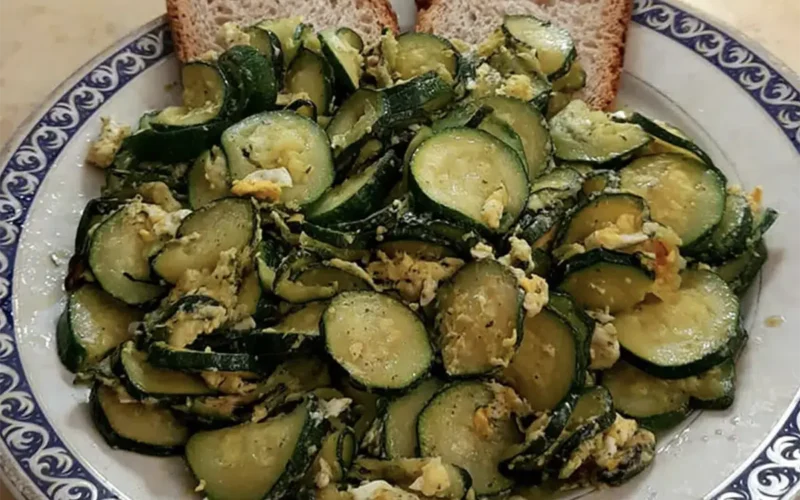 zucchine cacio e uova