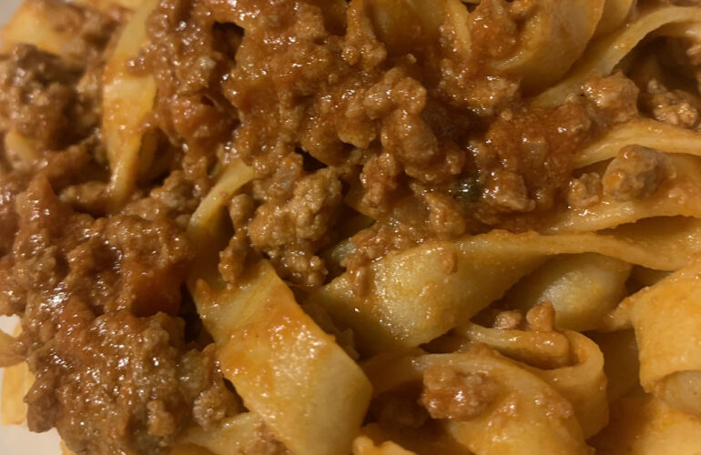 Tagliatelle al ragù