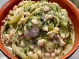 Zuppa di legumi e scarole- copia