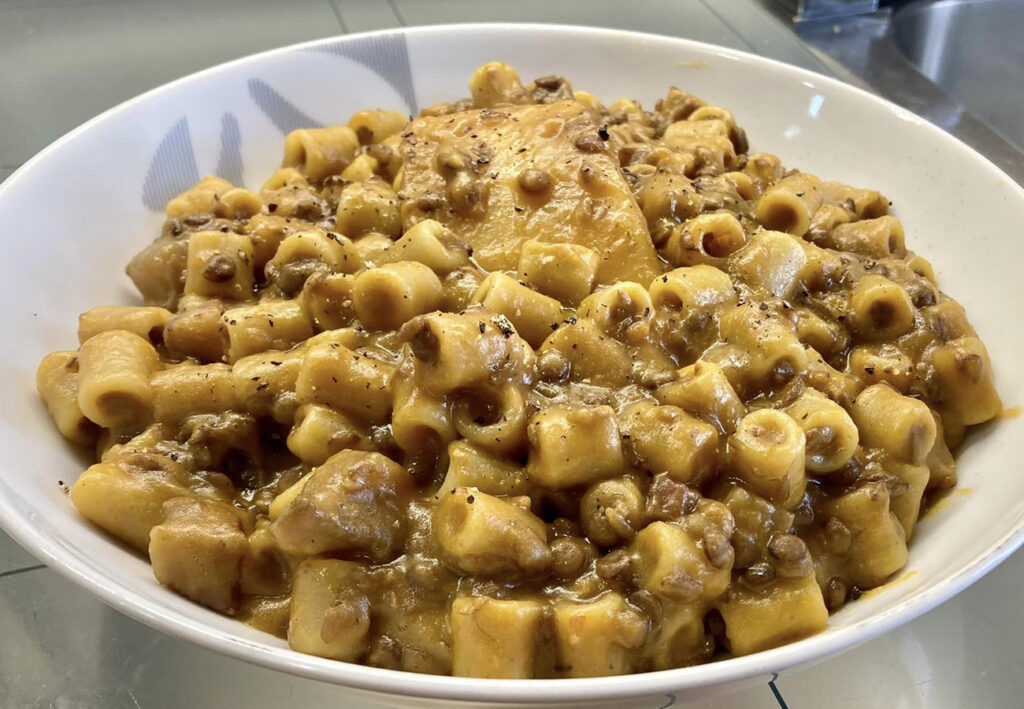 pasta e lenticchie