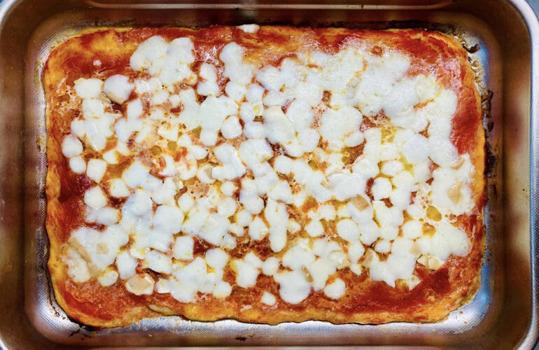 pizza fatta in casa