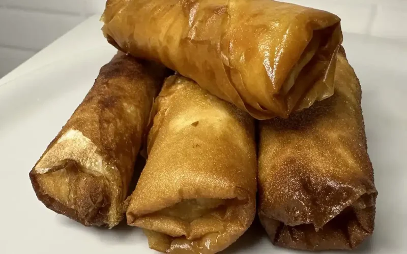 Involtini con pasta fillo