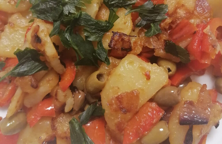 patate e peperoni alla poverella 2
