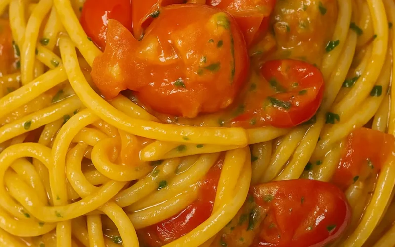 spaghetti aglio e spunzillo