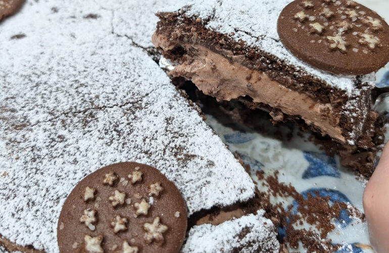 Torta fredda Pan di stelle