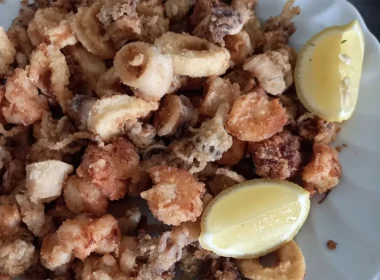 frittura di calamari dell'immacolata
