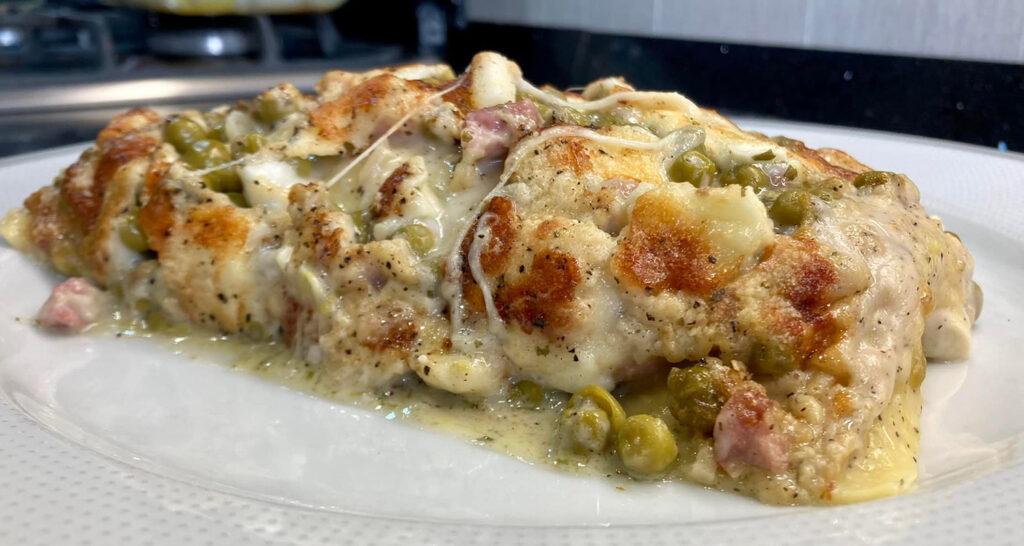 lasagne ai piselli