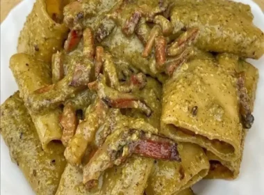 paccheri al pistacchio