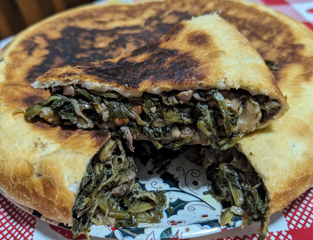 pizza di scarole alla procidana 3