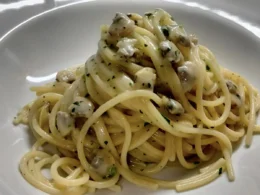 spaghetti con le vongole