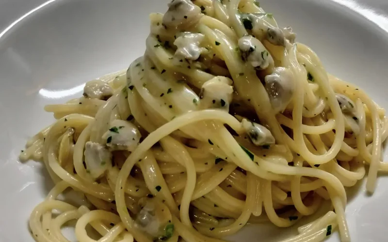 spaghetti con le vongole