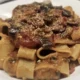Pasta che mulignane a fungitiello