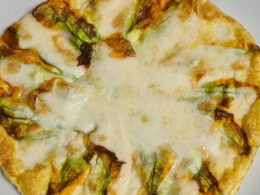 FRITTATA FIORI E MOZZARELLA
