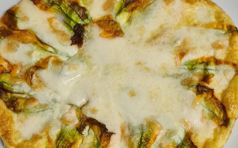 FRITTATA FIORI E MOZZARELLA