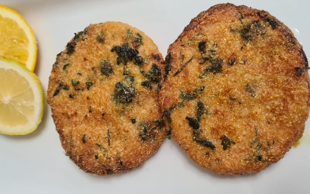 HAMBURGER DI POLLO PANATI AGLI AGRUMI 1