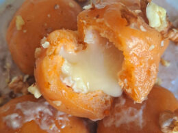 Super Gnocchi di Zucca con Cuore di Brie e Crema di Noci 