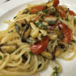 spaghetti aglio olio e cozze