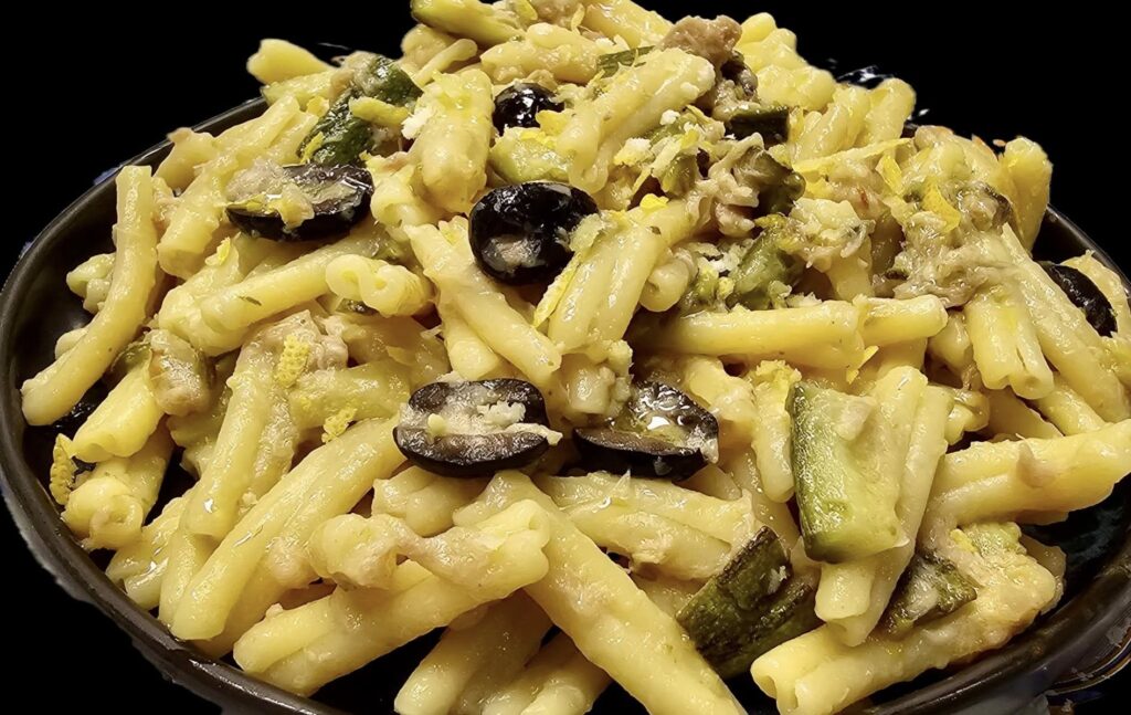 Casarecce Zucchine e Tonno.