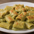 pasta al pesto al forno