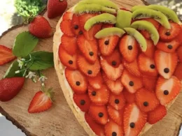 crostata di fragole