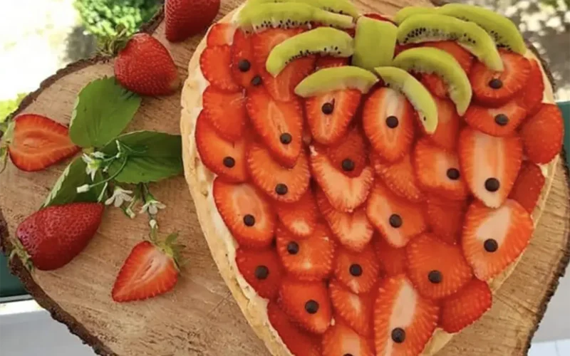 crostata di fragole
