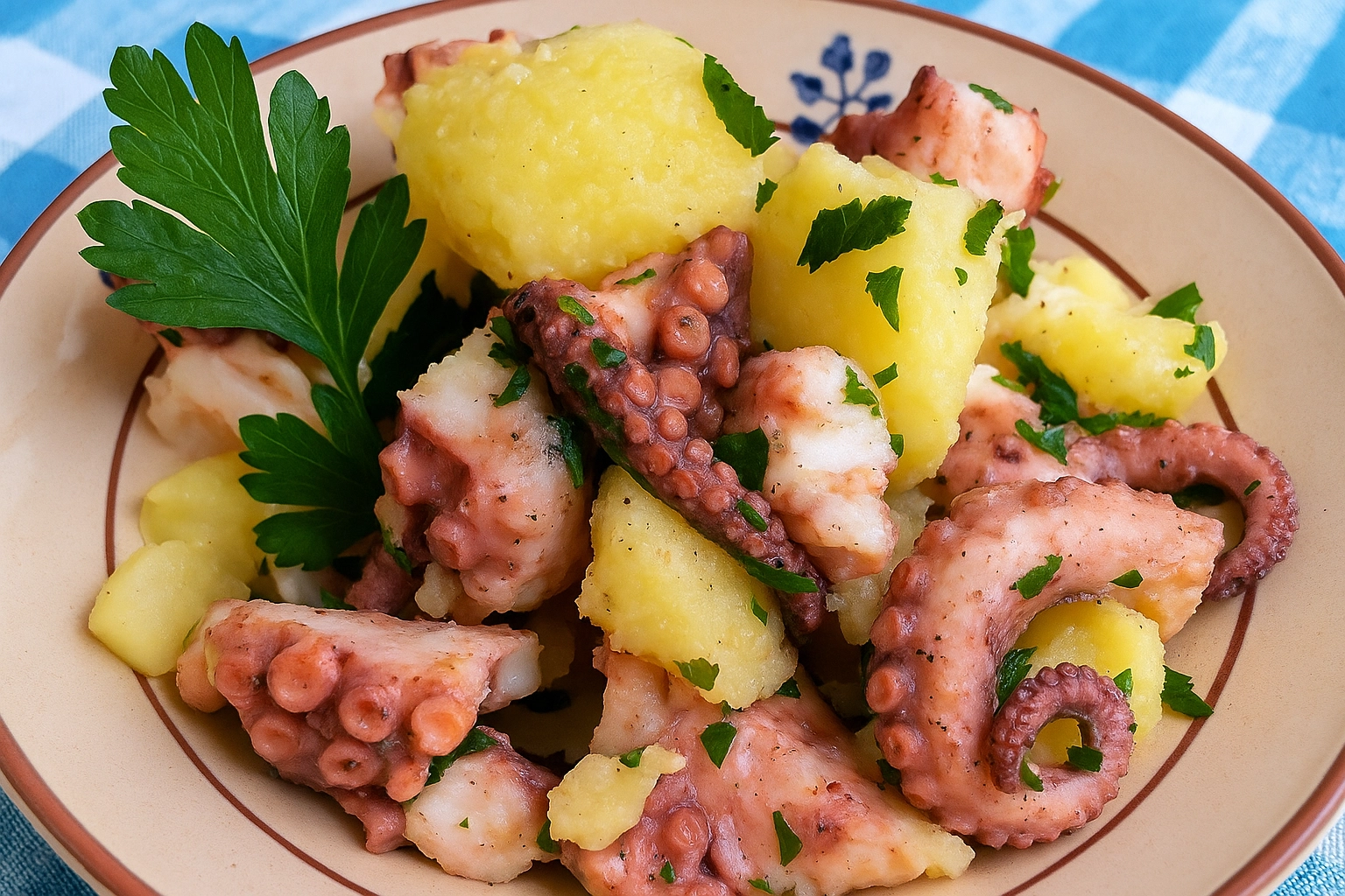 Altro che Caesar Salad, a Napoli l’insalata di polpo e patate ha secoli di storia