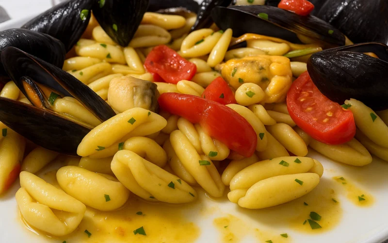 come fare i cavatelli con le cozze