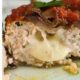 tortini di melanzane dal cuore di carne filante
