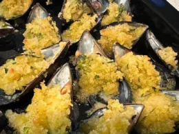 Cozze al gratin come le cucinano in Basilicata