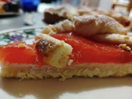 Crostata al succo di anguria
