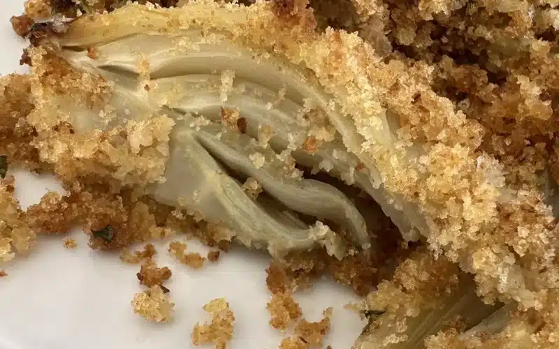 finocchi gratinati e origano