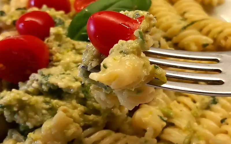 pasta con pesto di zucchine