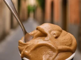 gelato con pane avanzato