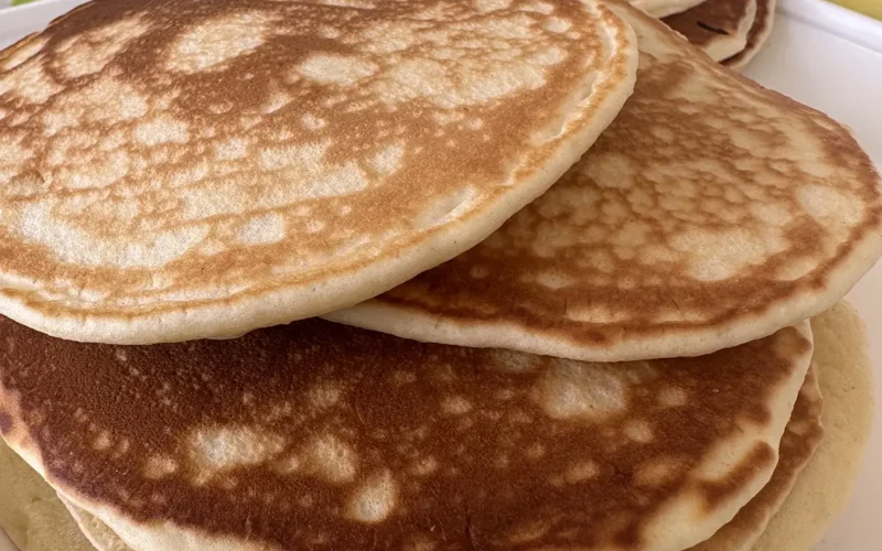 pancake morbidi con olio di semi