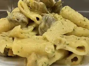 paccheri ceci e vongole
