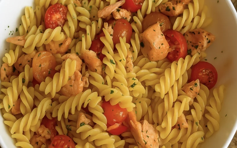ricetta della pasta alla norvegese salmone e pomodorini