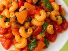 pasta con le verdure di stagione