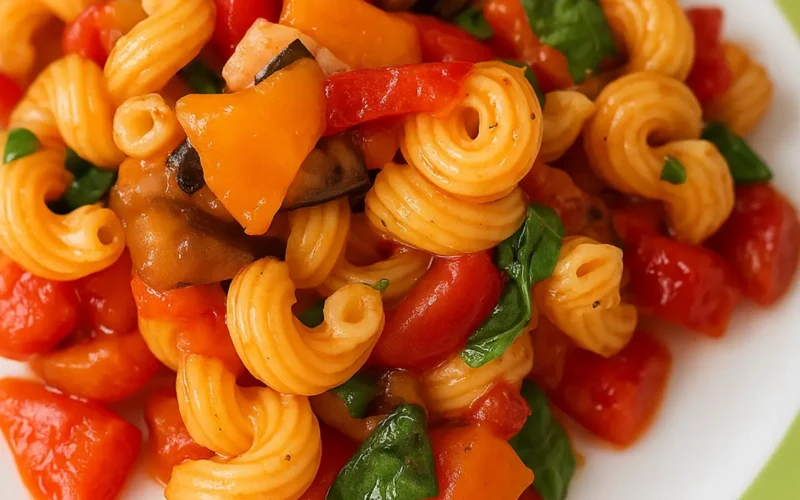 pasta con le verdure di stagione