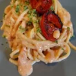 spaghettata pomodorini e burrata