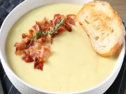 Una vellutata morbida con pochi ingredienti
