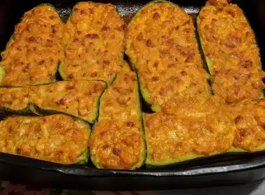 zucchine a barchetta ripiene