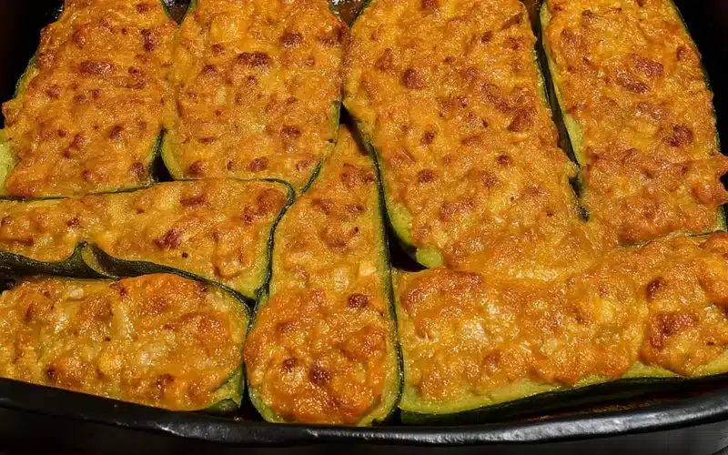 zucchine a barchetta ripiene