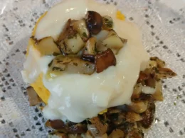 Flan porcini