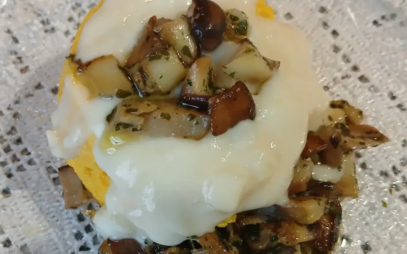 Flan porcini